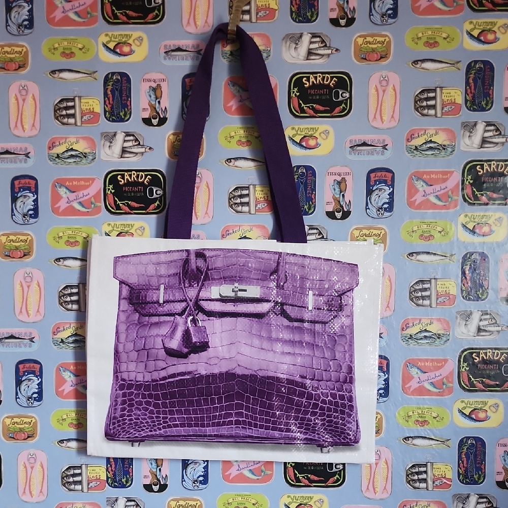 Purple Tote Bag